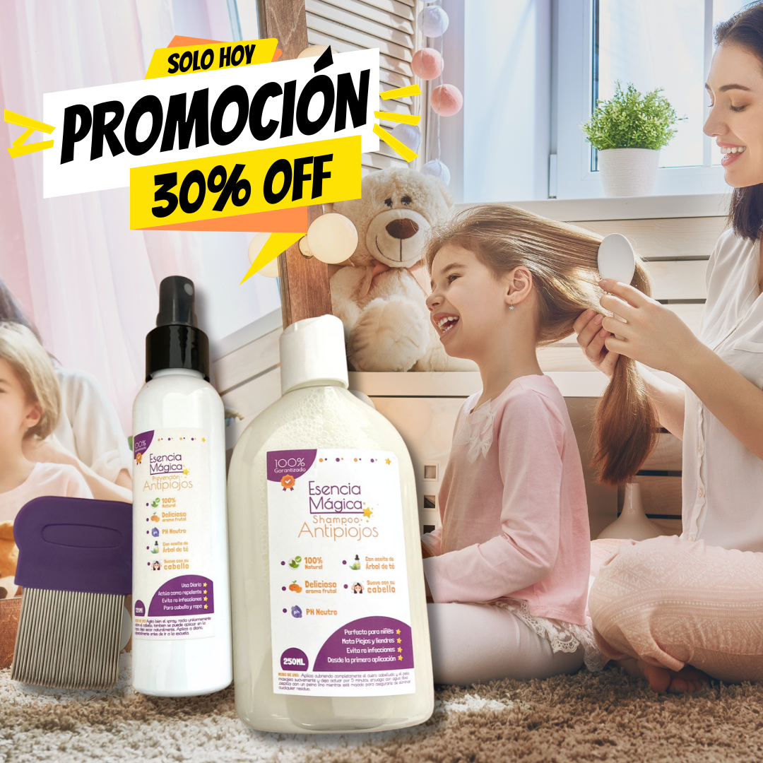 PiojoFree 💆🏻‍♀️ | Triple Kit Antipiojos 🫧