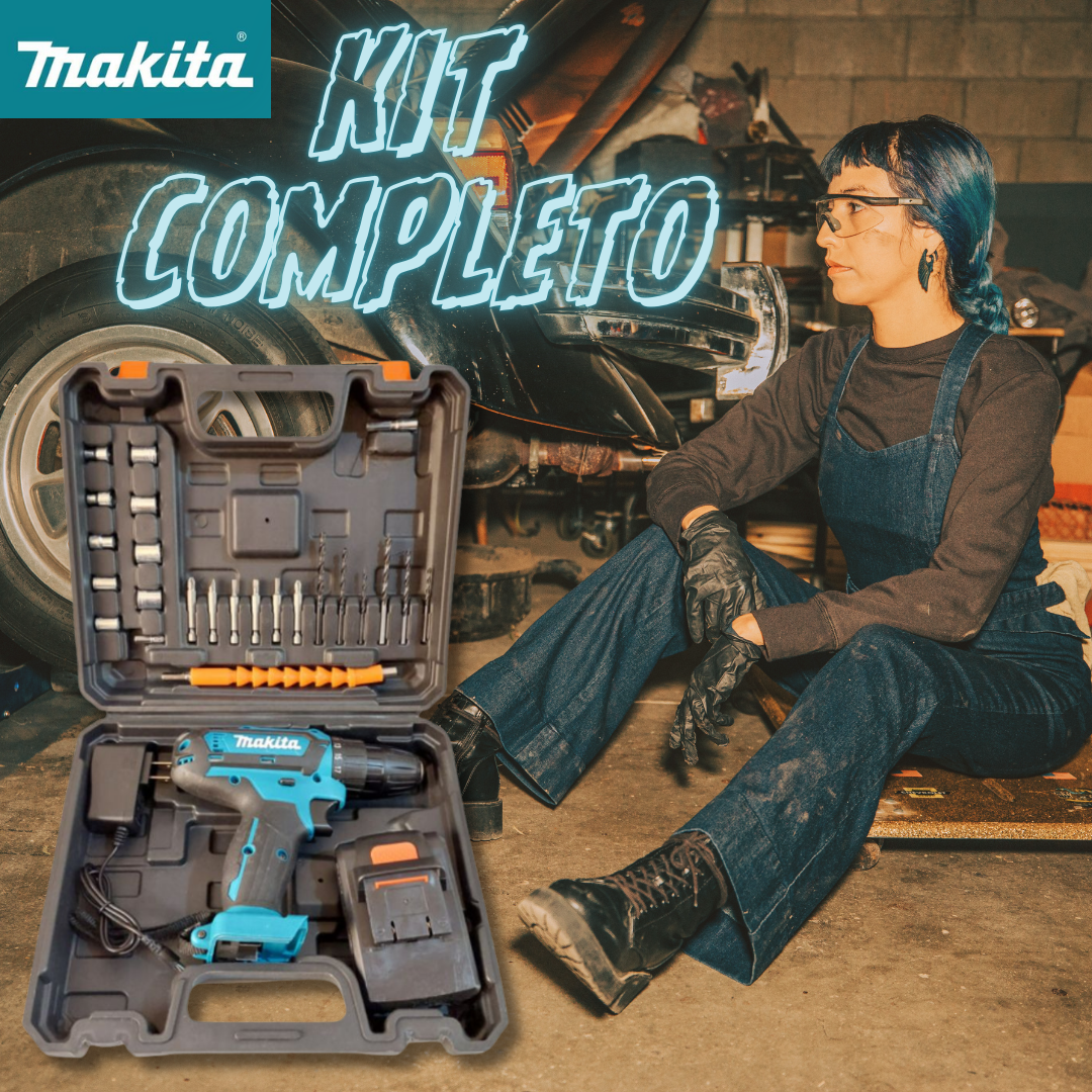 Makita 👨🏻‍🔧 | Kit Taladro Rotomartillo 🔨