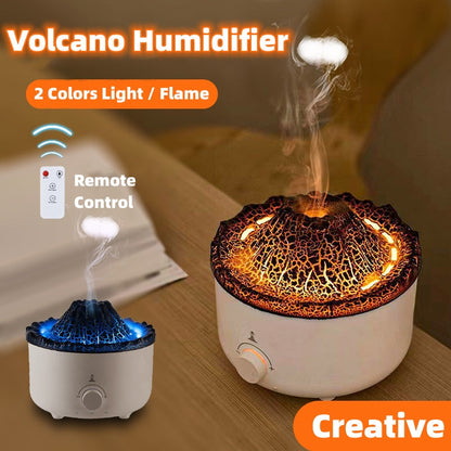 Humidificador en Forma de Volcán [Nubes Circulares]