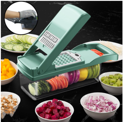 Vegetable Cutting Artifact Kitchen Diced Fruit Multi-Function Shredded Potatoes